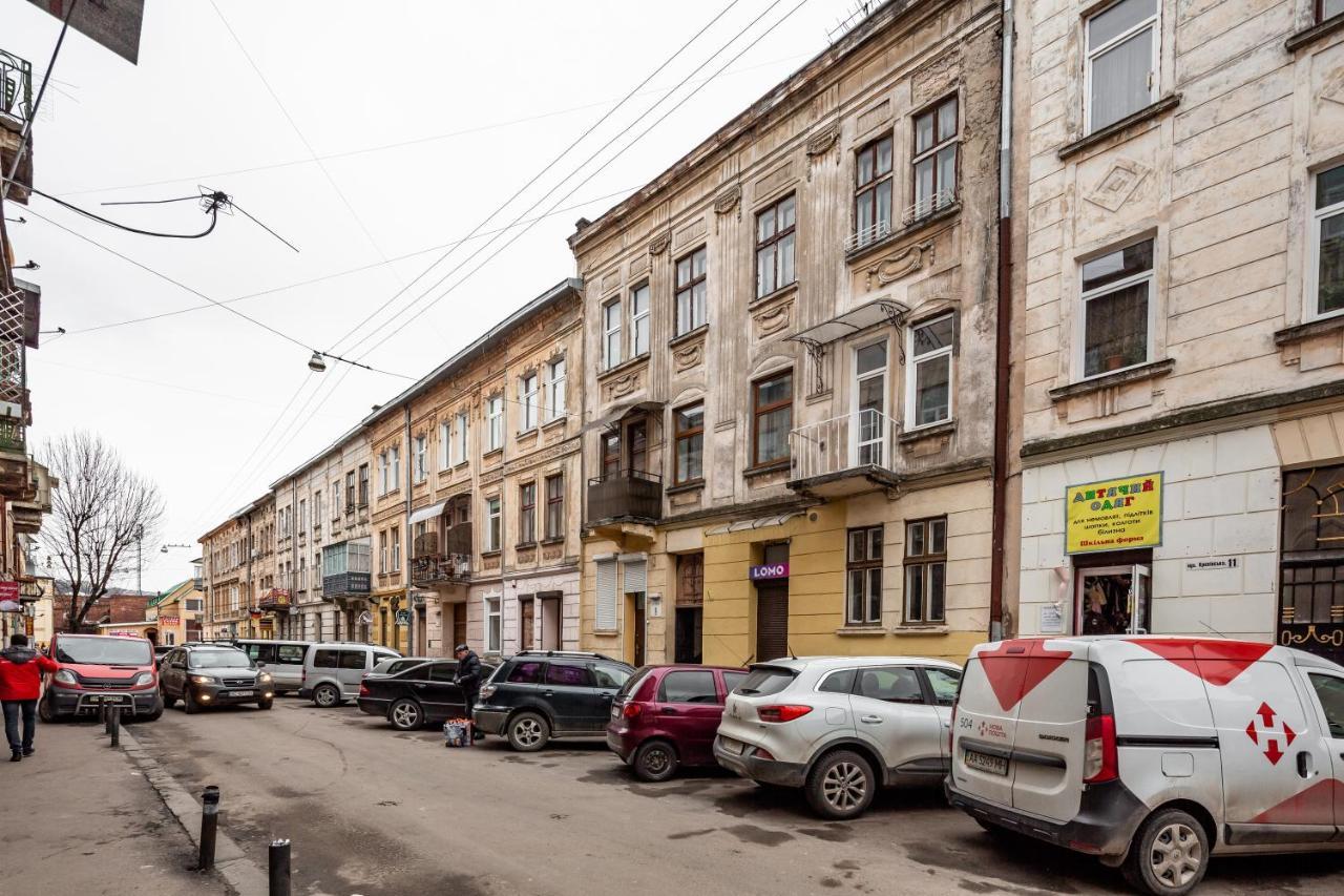 Alfa Apartments Krekhivska 11 Lemberg Exterior foto